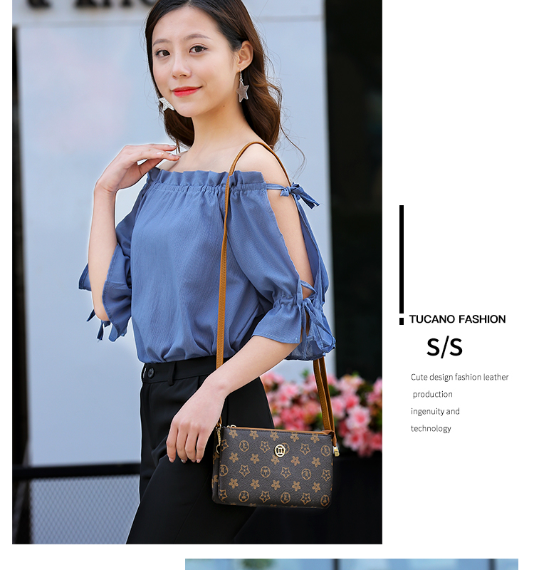 Túi xách chim gõ kiến ​​nữ 2019 mới thời trang túi xách trung niên mẹ túi xách tay cũ hoang dã Túi xách mềm - Túi xách nữ túi xách nữ giá rẻ