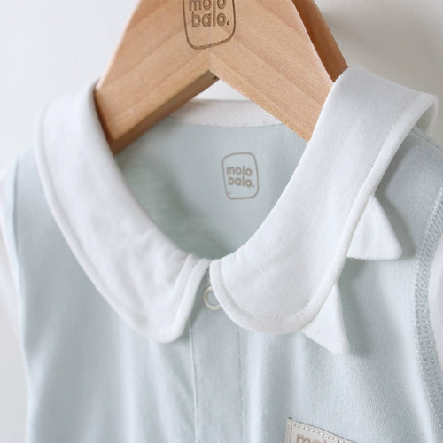 Детское демисезонное осеннее хлопковое милое боди для новорожденных подходит для мужчин и женщин для девочек