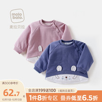 Baby sweater autumn and winter animal modeling clip cotton coat mens and womens clothing warm clothes baby thick cute cotton coat