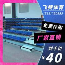 Stadium indoor and outdoor grandstand seats High-grade auditorium seats Manual electric telescopic soft bag seats
