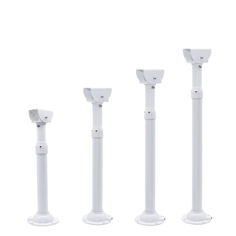 Camera monitored aluminium alloy 30-60cm 1 m -2 m 1 5-3 metres lengthened lever telescopic hoisting upright mounting bracket