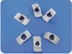 Hồ sơ nhôm công nghiệp 40 series Vít hình chữ T M6 khối đai ốc góc cái nữ 40 phụ kiện phần cứng ốc vít - Chốt Chốt