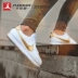 [Chạy buổi sáng] Nike Cortez Basic Forrest Gump White Gold Giày trắng nhỏ Giày chạy BV0014-100 - Giày chạy bộ