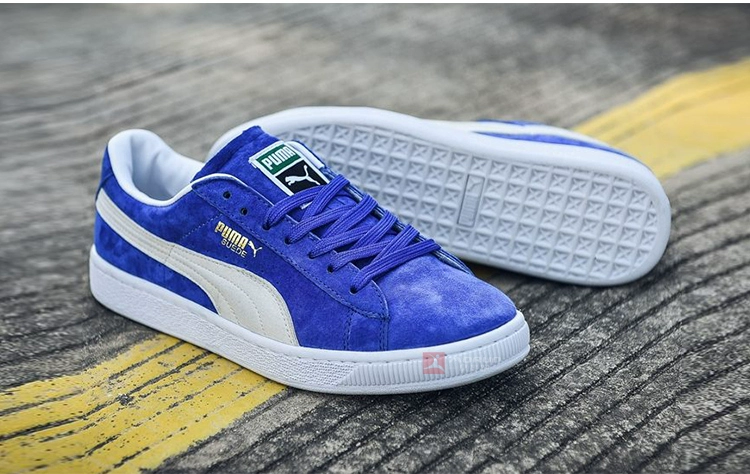 [chạy buổi sáng] Puma Suede Giày cổ điển nam nữ 363242 356568 - Dép / giày thường