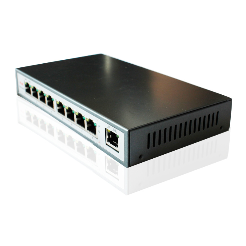 9-port POE switch 8-port POE power supply switch Wave particle network camera power supply