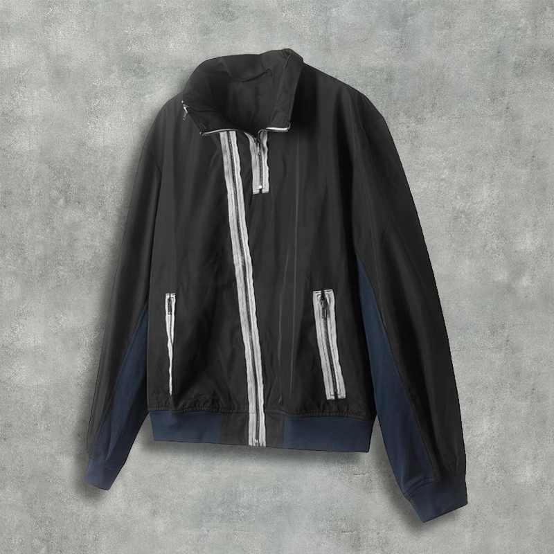 名作　06SS RAF SIMONS Raf Simons 06Ss Archive Asymmetrical Graduation Edition Blue