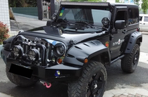 Jeep Wrangler modified widening wheel eyebrow 07-14 Wrangler JK modified wheel eyebrow JK wheel eyebrow plastic