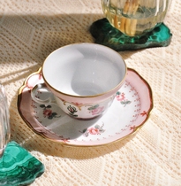 Full price 699 Limoges hand-painted large diameter coffee cup