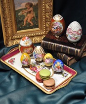 A collection of all hand-painted balls welcome to watch on demand small 399 large 450