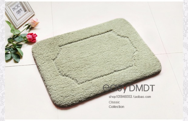 Authentic phòng tắm thấm sàn thảm phòng tắm chống trượt thảm phòng ngủ thảm cửa bảo vệ môi trường SBR dưới 43 * 61cm - Thảm sàn thảm xốp trải sàn