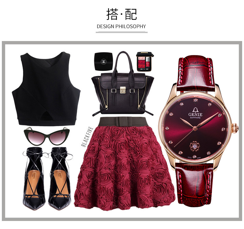 Montre bracelet pour Femme GENIE   - Ref 3271407 Image 21