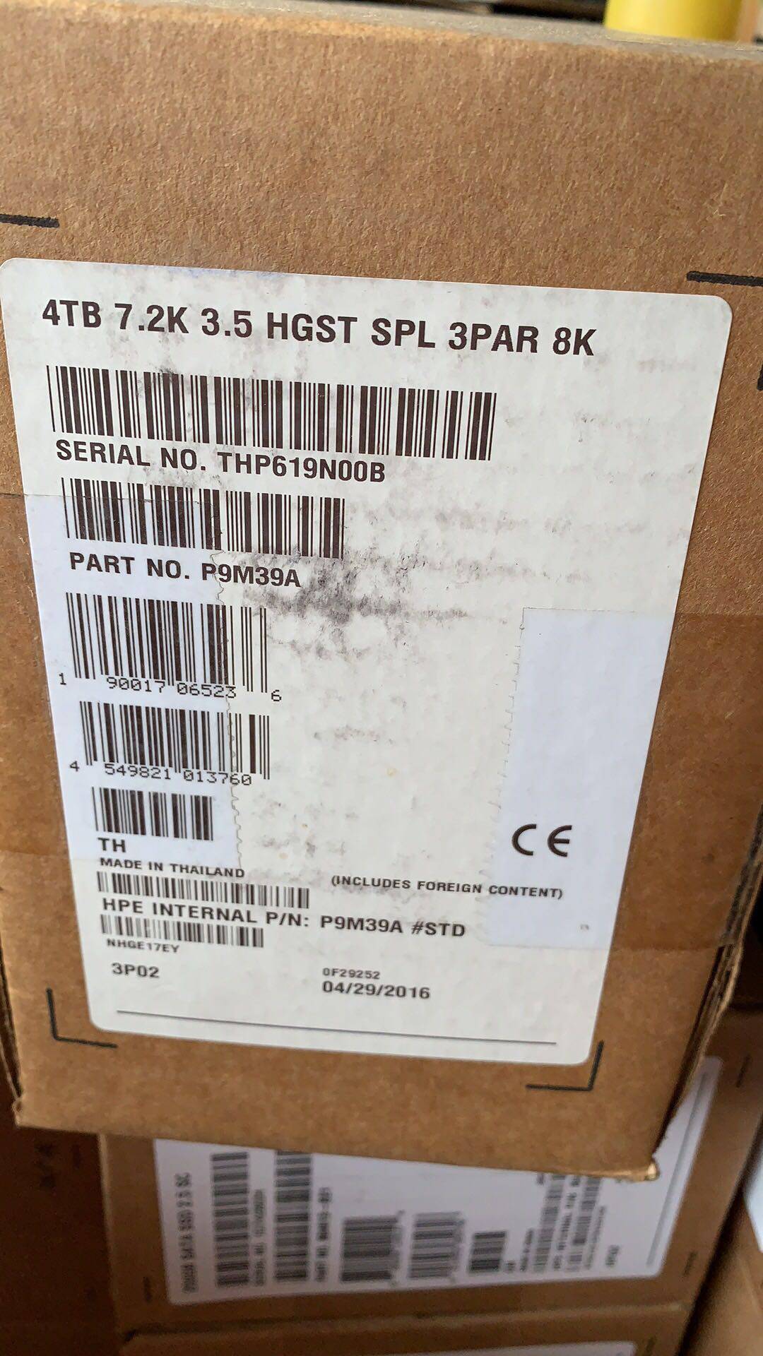 HP 3PAR 8000 P9M39A 823124-001 4TB SAS 12G K2P87B-Taobao