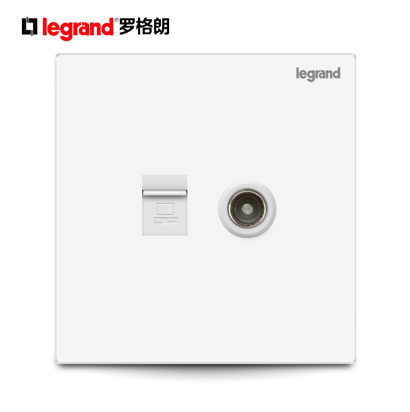 TCL Roğlang Computer TV Socket Two-in-one Network Network network and wired combined panel closed route-Taobao