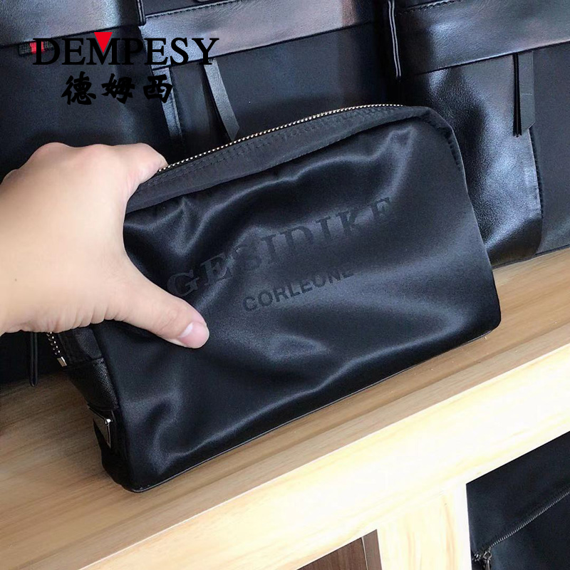 2021 new clutch bag Oxford cloth men's canvas clutch bag simple large-capacity nylon cloth wash bag bag tide