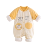 Детский демисезонный комбинезон, стеганое боди, утепленный пуховик, увеличенная толщина