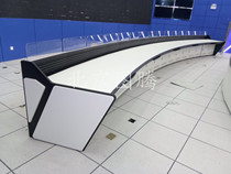 Command center dispatching station monitoring station curved console rainbow leg platform non-standard customized spot