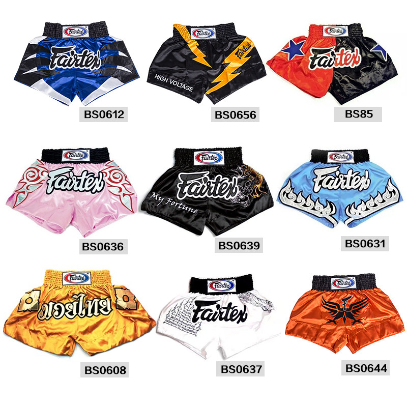 Thai imports Fairtex shorts male and female adult models Professional Percussion Training Fitetai Boxing Pants