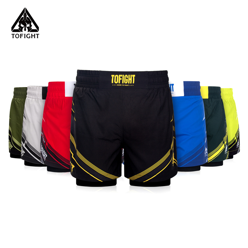 Tofight Kickboxing Shorts Muay Thai Boxing Fighting Sports Shorts Men's and Women's Competition Training Boxing Uniforms