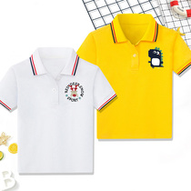 The middle and elderly boys 2021 summer new air short sleeve POLO shirt for childrens fashion movement