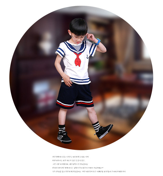 Đàn ông và phụ nữ mùa hè khăn quàng đỏ trường đồng phục cotton đặt lớp tiểu học quần áo tùy chỉnh trẻ em mẫu giáo tốt nghiệp quần áo ảnh đồ bộ bé trai
