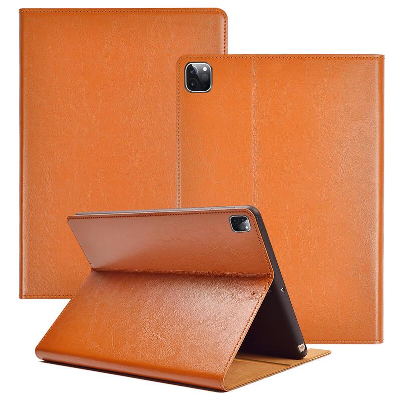 Suitable for Apple 2024 iPad Pro 11 Leather Sleep Protection Case Mini7 Mini6 with Pen Slot 13inch Tablet Case 10Th Generation Sleep Business Model 12.9
