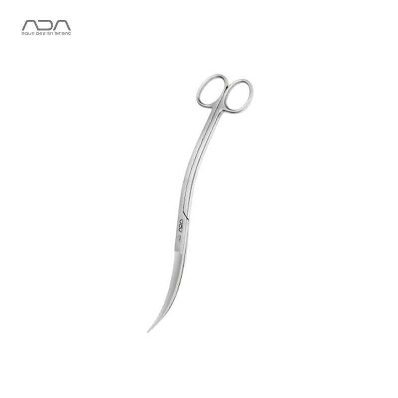 ADA多弯波浪剪刀 日本华旗专业水族剪刀 前景草造景弯剪 ADA新款造景工具
