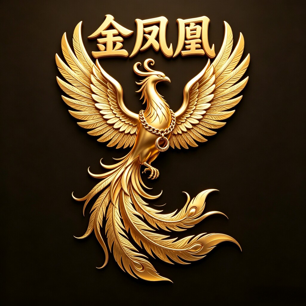 金凤凰银饰的LOGO