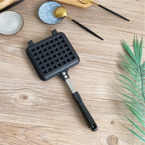 Japanese waffle mold household non-stick cake baking tray DIY lattice cake machine open flame special baking tools