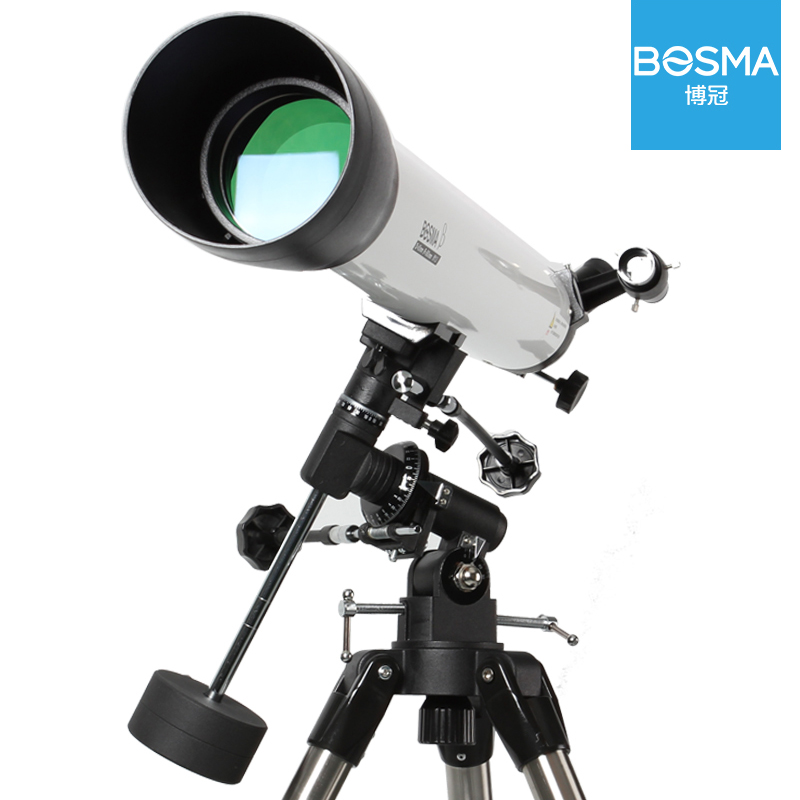 Boguan Astronomical Telescope 80EQ High-HD Dual-purpose Night Vision is looking like an adult professional starry deep space