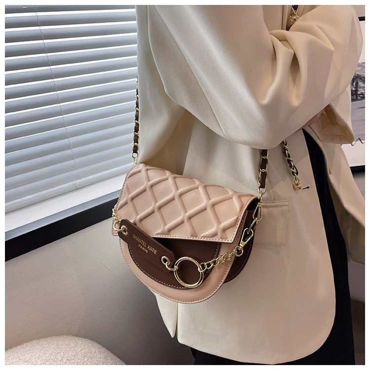 Сумка через плечо, цепь, элегантная модная сумка на одно плечо, коллекция 2022, в западном стиле, в корейском стиле Mivor/Mieville 