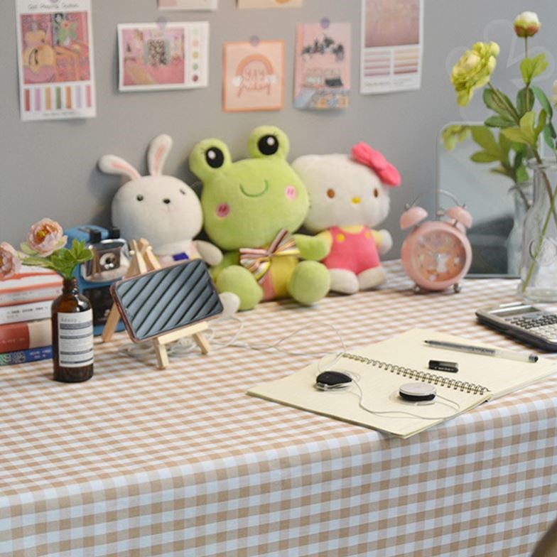  Kit Chapo waterproof fabric pvc table anti-oil wash desk ins table cushion square minimis for home anti-burn tea table