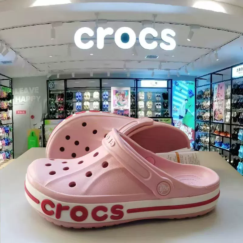 Сандалии Crocs унисекс износостойкие противоскользящие пляжные шлёпки, размеры и цвета