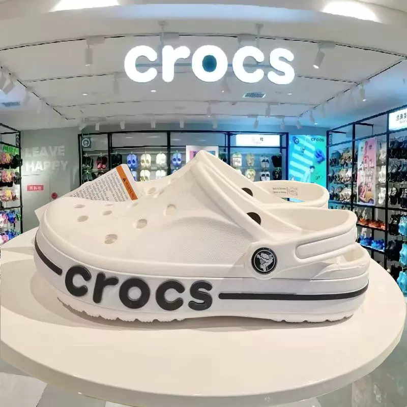 Сандалии Crocs унисекс износостойкие противоскользящие пляжные шлёпки, размеры и цвета