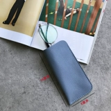 Очки, кожаная сумка для хранения, защитный чехол на солнечной энергии, из натуральной кожи