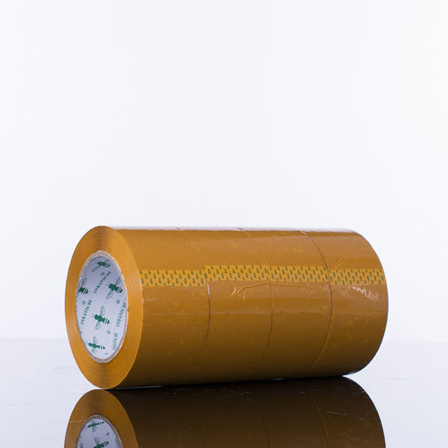 tape sealing tape yellow viscosity ສູງ 6CM ຫນາ 2CM beige sealing tape express packaging sealing tape