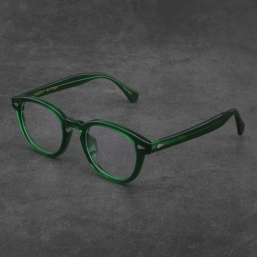 MOSCOT LEMTOSH Очки рамки мужчин с зажимами солнцезащитных очков зеленые глаза оптические пластины