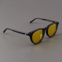 Черная рама+черная граница ночная визуальная желтая линза
