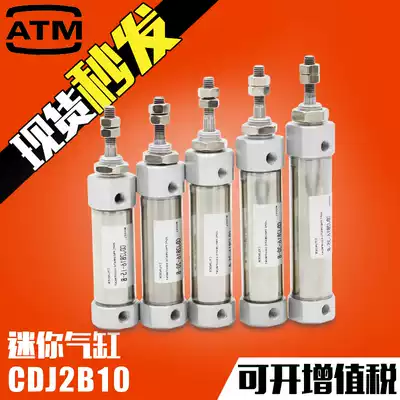 Stainless Steel Mini Cylinder CDJ2B10-5x10-15-20-25-30-40-75-100-150-B for Pneumatic