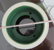 Double lion 6-inch 152 * 224 white rice hulling machine rubber roller rubber roller slalom special hulling rubber roller