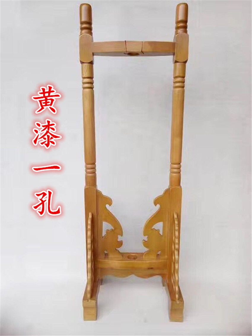 Sword Frame Sword Trust Solid Wood Knife Sword Frame Bully Gun Stand Single Hole Twin-hole Porous Weapon frame Han sword frame sword trust