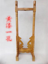 Sword frame sword holder solid wood sword stand overlord gun stand single hole double hole porous weapon frame Han sword frame sword support