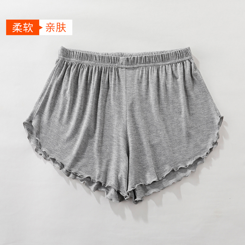 Modal High-Waisted Versatile Shorts Summer Plus Size Loose Pajama Pants Women's Casual Versatile Wide-Leg Sports Yoga Pants