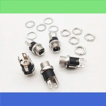 DC DC power socket 005 DC5 5-2 1mm 5 5-2 5mm Mother seat round hole