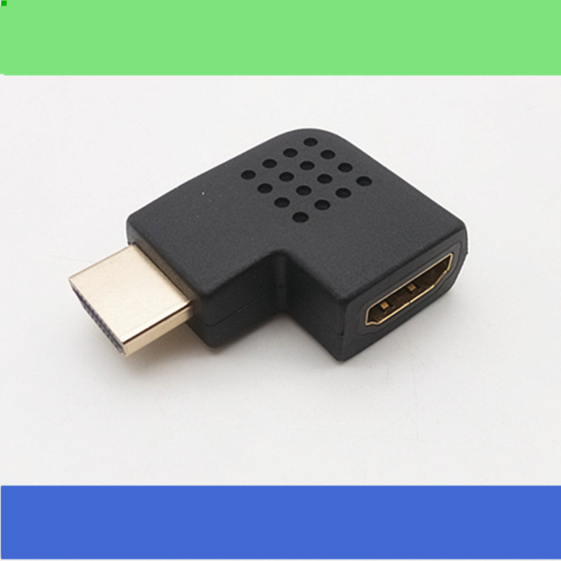 HDMI revolution mother's adapter left elbow HDMI left bend extends head HDMI revolution mother 90 degrees
