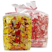 Taiwan imported dealer square cake Crispy salted egg yolk lasagna cake beef cracker DIY baking raw material bulk