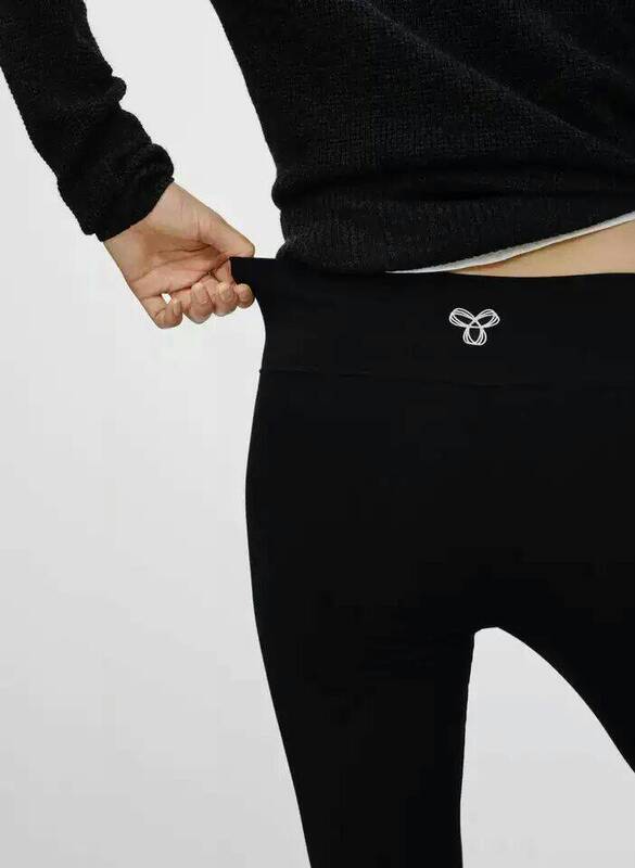 Premium Base Layer: Floral Label Canadian Single T&J Pure Cotton High-Elastic Slimming Sports Yoga Leggings