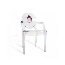 Italian Kartell Armchair Dining Chair Casual Chair Outdoor Chair Chair Chair Seat Creativity Office Chair