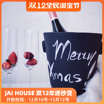 Finnish Magisso Cooling Ceramic Cask Champagne Cask Wine Cask Beer Cask Ice Bucket Wine Set Four Piece