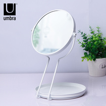 umbra jewelry storage rack makeup mirror large beauty vanity mirror dressing table multifunctional storage rack double mirror