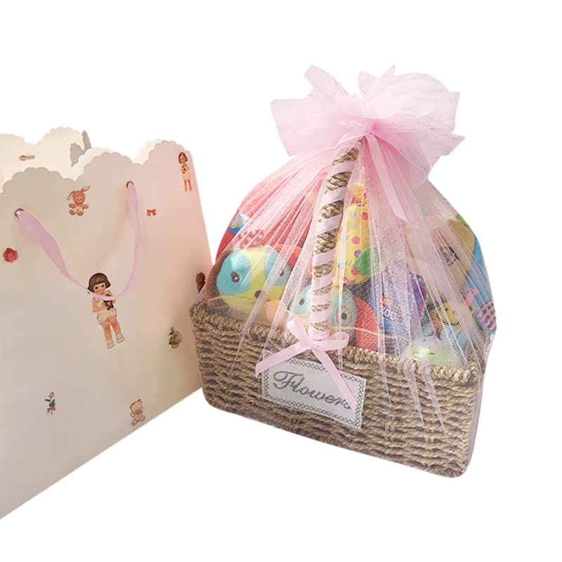 Dog Year Baby Bộ quà tặng đồ chơi nam và nữ Baby Moon Full Gift Trăm ngày Giỏ quà tặng sơ sinh Quà tặng cao cấp shop đồ sơ sinh